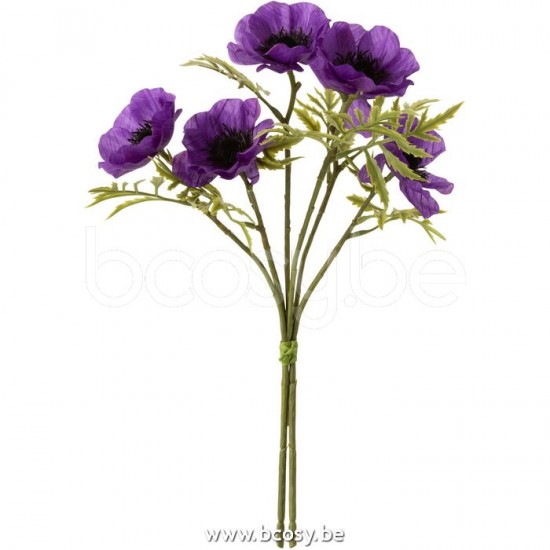 bouquets de fleurs Jolipa J Line Jline Bouquet Coquelicot Plastique Mauve