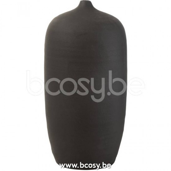 J Line Jline Jolipa 15326 Kruik Hoog Cement Zwart