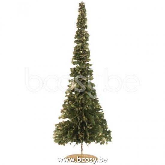 arbres sapins de noel sur pied Jolipa J Line Jline Arbre Decoratif Paillettes Plastique Vert Or Small