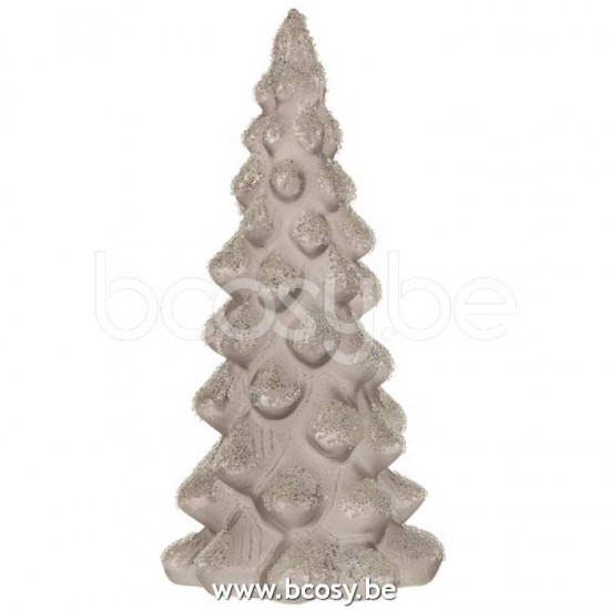 arbres sapins de noel sur pied Jolipa J Line Jline Sapin Decoratif Givre Verre Gris Small