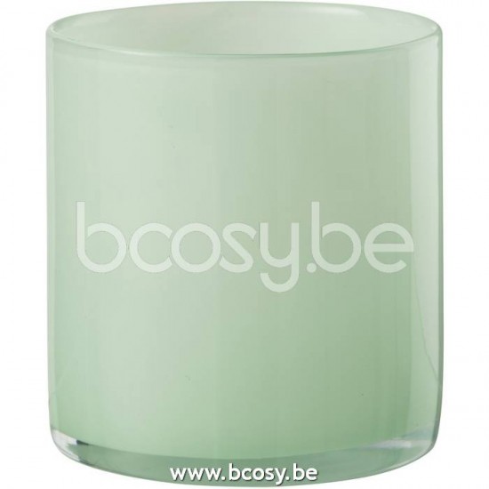 J Line Jline Tealight Holder Jade Light Green Medium tea lights holders
