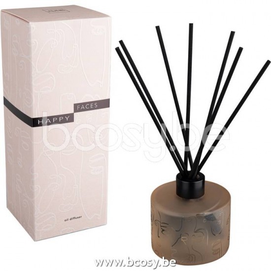 diffuseurs de parfums Jolipa J Line Jline Huile Parfumee Batons Happy Faces Beige