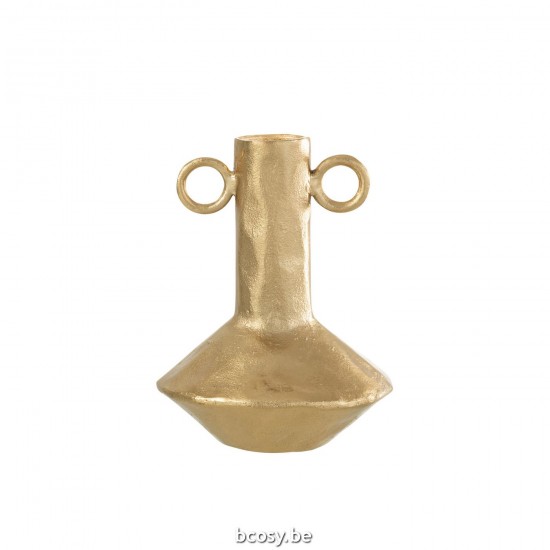 J Line Vase déco Vases déco Jolipa Vase Ritual Aluminium Or.