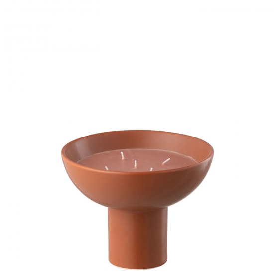 J Line bougies parfumées Jolipa Bougie Parfumee Ceramique Tasse Ambre 12H.