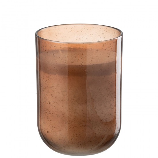 J Line Scented Candle Li Ly Land Wax Brown Large 80H scented candles.