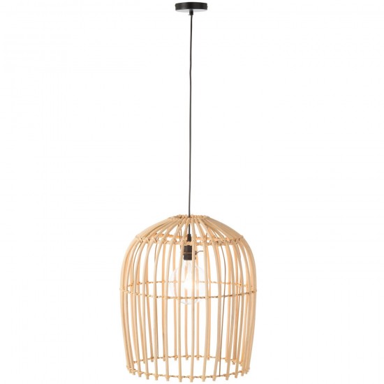 J Line Hanging Lamp Wie Rattan Natural Suspensions pendant lights Suspended Overhead Lights Lamps.