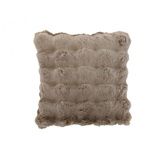 Jline Kussen Wave Polyester Taupe.
