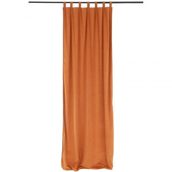 Jline Gordijn Lang Velvet Oker.