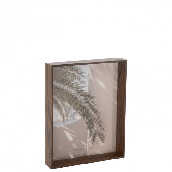 J Line Photo Frame Moira Mdf Brown Large single photo frames.