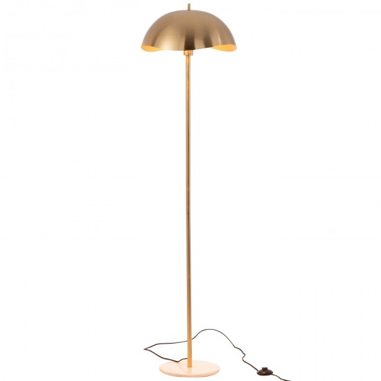 Jline Stehlampe Metall Marmor Gold Stehleuchten.