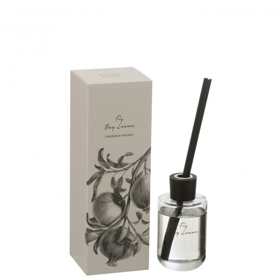 Jline Duftöl Feigen Lorbeer 180Ml duftspray blum glas.