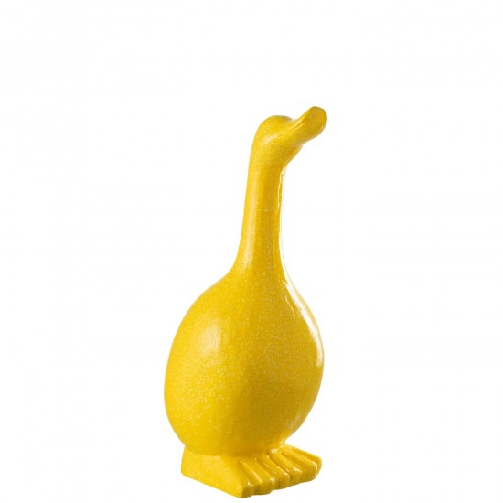 J Line animal animaux statuettes Jolipa Oie Exterieur Mgo Jaune.