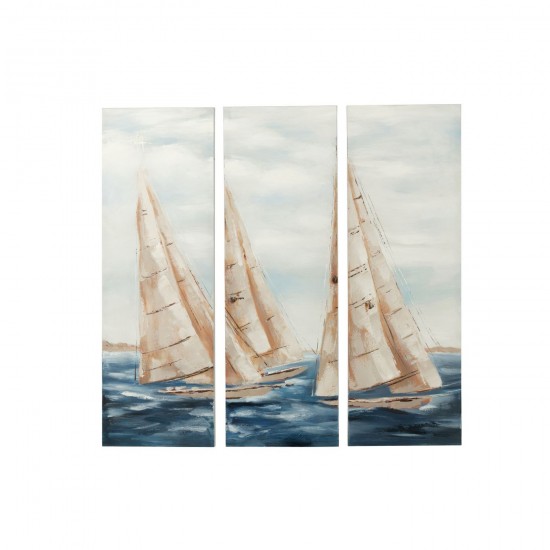 J Line Set Of 3 Painting Vog Acrylic Canvas Mix paintings.