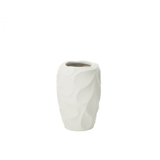 J Line Grands vases Grand vase Vases hauts Vase haut. Jolipa Vase Mirena Argile Blanc Small.