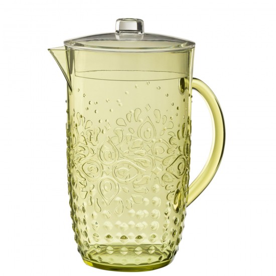 J Line Pitcher Plastic Green decanters Jugs.