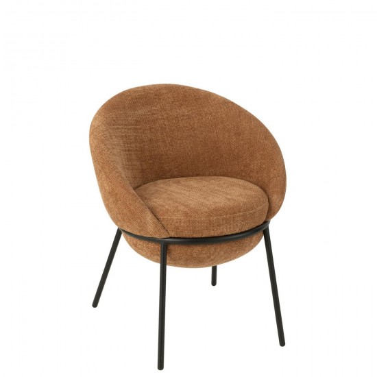 Jline Silla Plancha Terracota Negro.