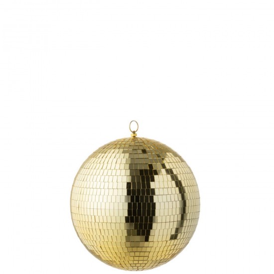 J Line boules balles Jolipa Boule Disco Miroir Doré Medium.