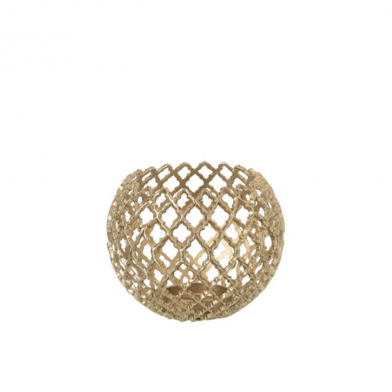 J Line Candeliere Alluminio Oro Large Candelabro Aluminio Dorado Large.