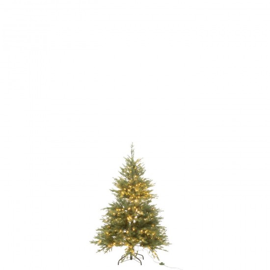 J Line Tree 600 Led Dark Green Small x mas christmas trees on foot.