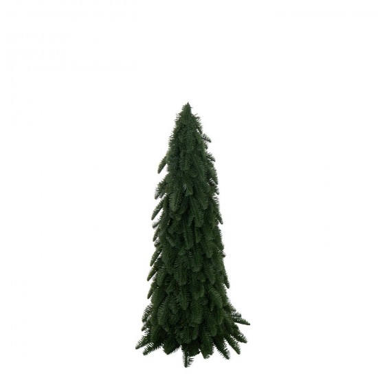 J Line arbres sapins de noel sur pied Jolipa Sapin De Noël Plastique Vert Foncé Medium.