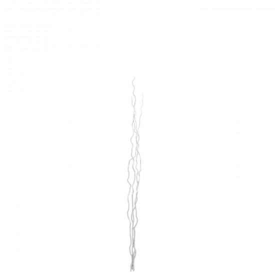 Jline Set Van 3 Tak Droogbloem Zilverkleurig Medium.