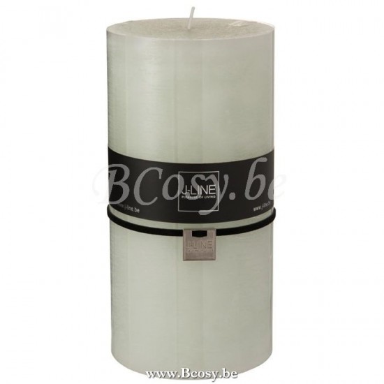 bougies cylindre Jolipa Jline Bougie Cylindrique Vert Poudre Xxl 140H