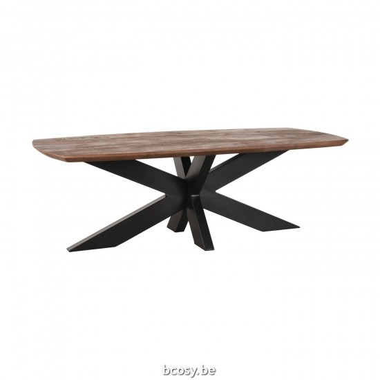 LABEL51 Coffee table Zane Espresso Mango wood.