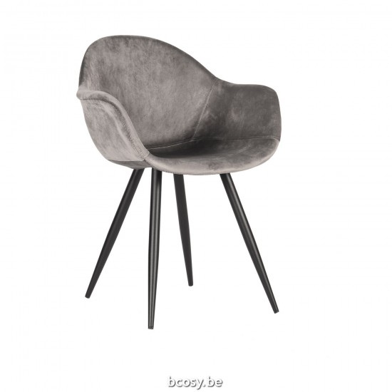 LABEL 51 Chaises à manger Forli Gris.