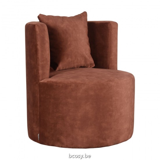 LABEL 51 Fauteuils Evy Rouille.