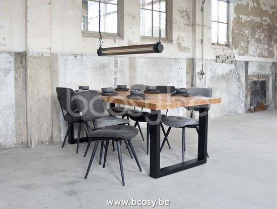 LABEL 51 Esszimmerstühl Lux Zink Weave.