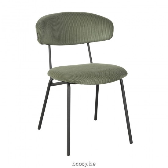 LABEL 51 Chaise de salle à manger Zack ForÃªt Ribcord.