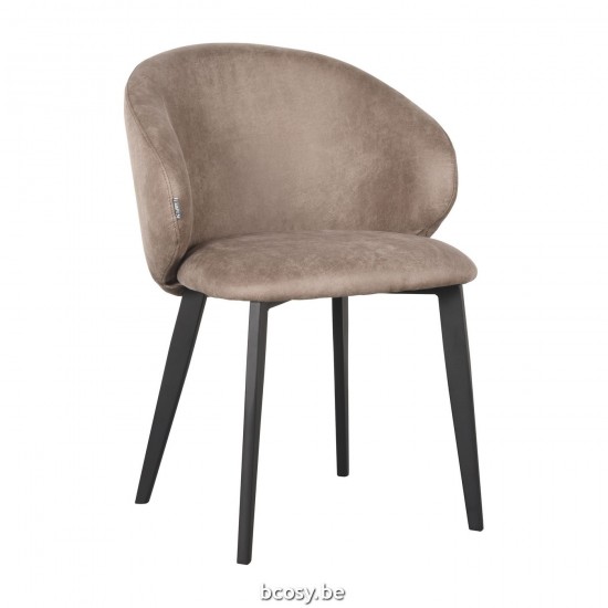 LABEL 51 Chaises à manger Logan Taupe.