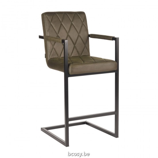 LABEL 51 Tabouret de bar Denmark Army Microvezel.