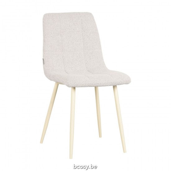 LABEL 51 Chaises à manger Nino Blanc.