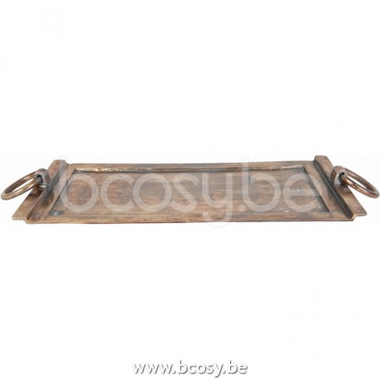 Lifestyle PLATEAU BRONZE BLAKE M 83x34x9 cm