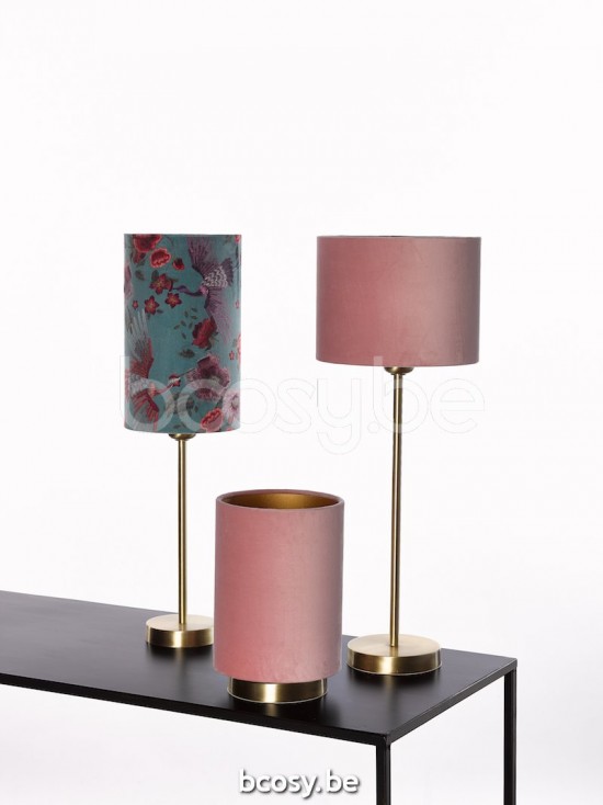 Marckdael tafellamp Malibu Marckdael 0774-40-OTT-XAVIE-BLUE Tablelamps ottone-messing tafellamp H 40cm VVD VDV Verlichting van Dijck Dyck Ma.