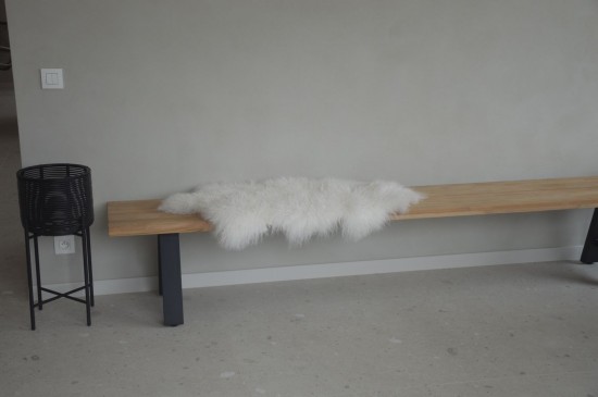 Vincent Sheppard Pflanztopf Ivo L Ivo Pflanzentopf Large Dia 29x65h Rahmen aus Schwarz Stahl Schwarz Flechtwerk Polyethylen.