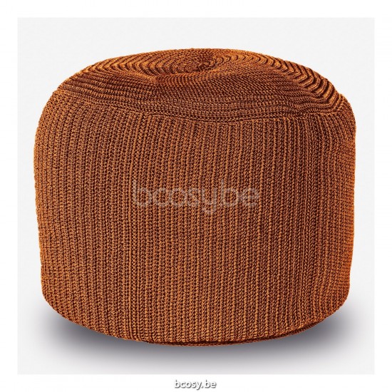 Vincent Sheppard Otto Pouf Cordon Crocheté Terre cuite Polypropylène.