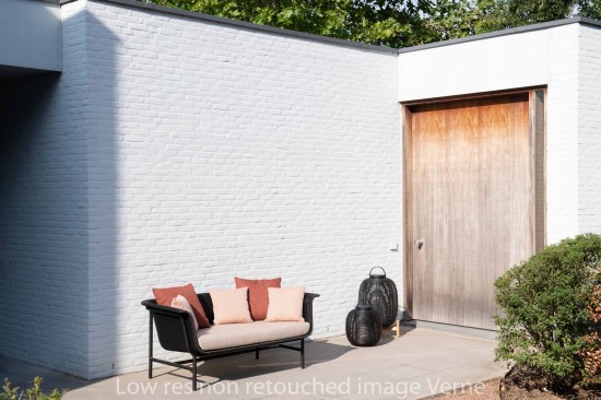 Vincent Sheppard TIKA Laterne schwarz Tika Laterne Schwarz Flechtwerk Polyethylen.