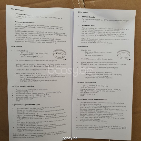 Vincent Sheppard Tika Aussen Garten Außen Laterne Kamel Flechtwerk Polyethylen.