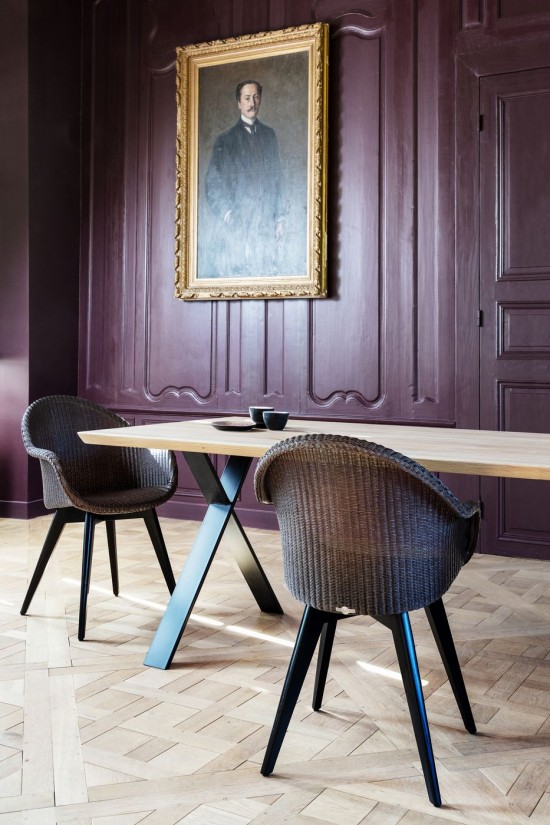 Vincent Sheppard Albert eettafels keukentafels woonkamer Zwart Gepoedercoat Stalen X frame 200x100.