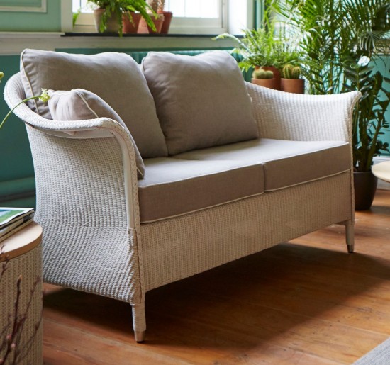 Vincent Sheppard Victor Lounge Sofa Puur Wit Lloyd Loom.