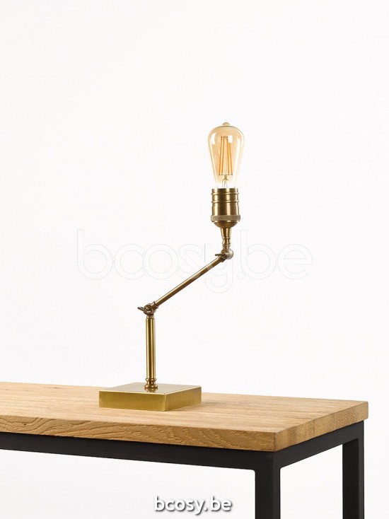 Marckdael tafellamp Valencia Marckdael 07723-L1-OTT Vintage ottone-messing tafellamp H 45cm VVD VDV Verlichting van Dijck Dyck Markdaal.