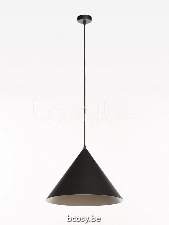 Marckdael pendel Vilnius Marckdael 2406-S1-D400-NE-CALA Contemporal zwart-cala pendel H max 130cm VVD VDV Verlichting van Dijck Dyck Markdaa.