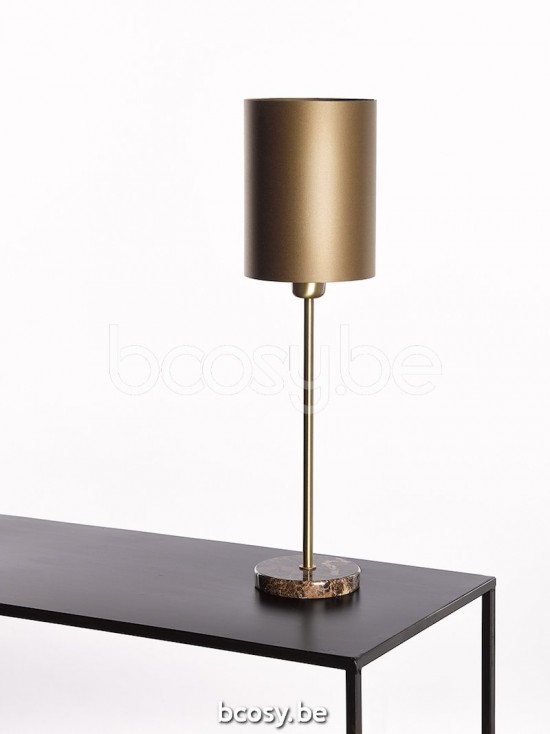 Marckdael tafellamp Marble Marckdael 2106-M-RO-OTT-77 2106-M-RO-OTT-77-MONACO 2106-M-RO-OTT-77-CYL-15-20-MONACO-87 Tablelamps bruin-ottone t.