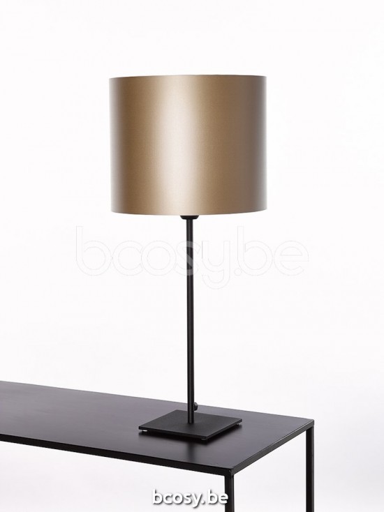 Marckdael tafellamp Guggenheim-Gugenheim Marckdael 2806-L1-SQ-NE 2806-L1-SQ-NE-MONACO 2806-L1-SQ-NE-CYL30-25-MONACO-86 Contemporal zwart taf.