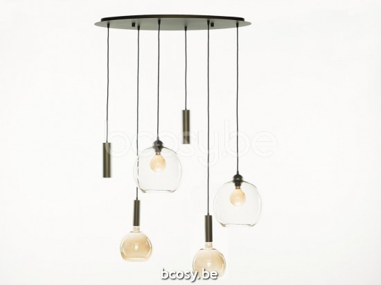 Marckdael Lisboa Bronze color Pendants Ceiling Suspended Overhead Lights Lamps Indoor Lighting VVD VDV Verlichting van Dijck Dyck Markdaal.