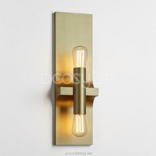 Tekna Arton Walcott Twin-lacquered sateen brass.