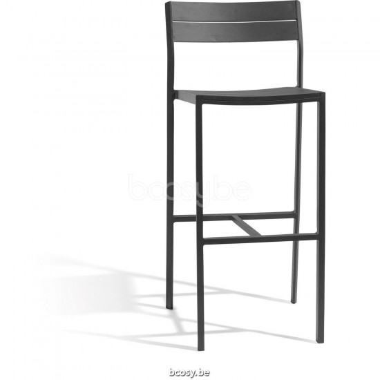 Diphano Metris tabouret de bar 78h Cadre Aluminium Lava.
