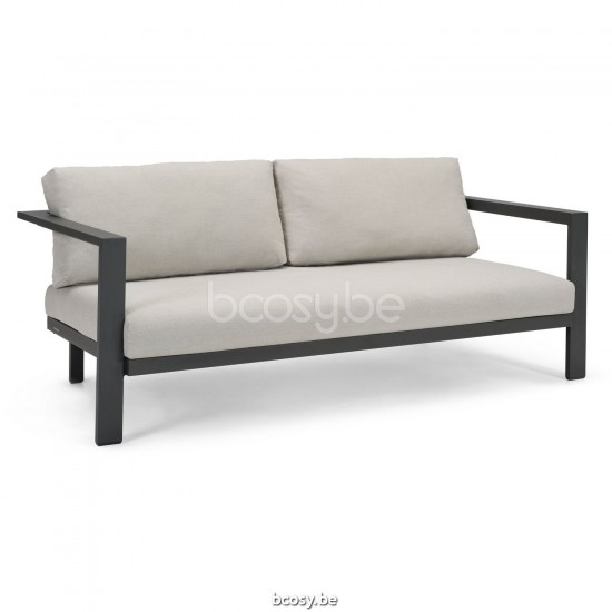 Diphano Cubic Modular Chaise longue 2,5 places empilable Cadre Aluminium Lava.